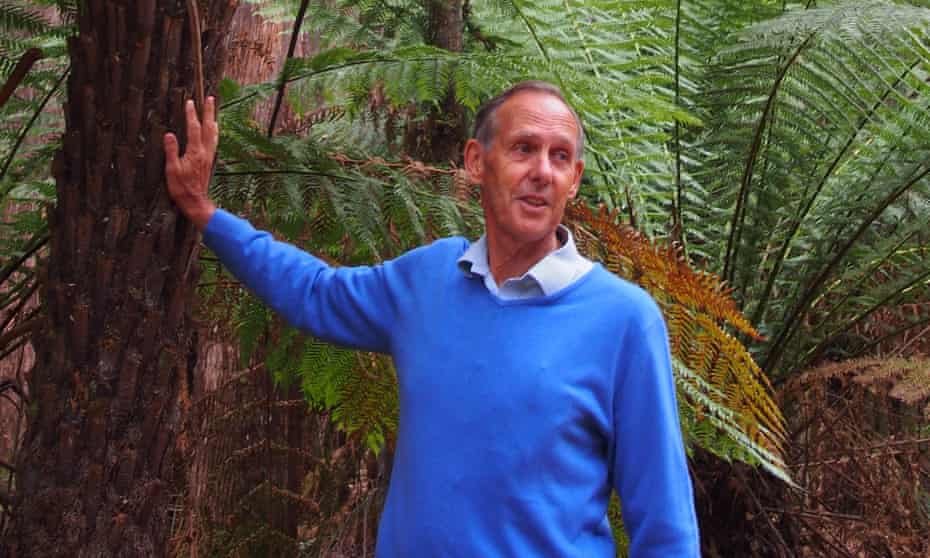 Bob Brown in a forest