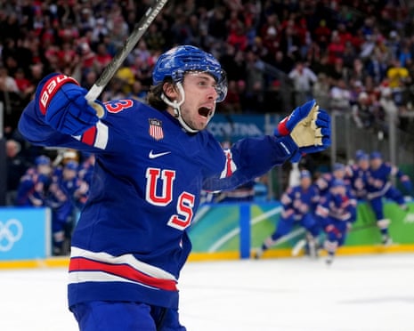 Milano Cortina 2026 hockey su ghiaccio USA Svezia highlights olimpiadi