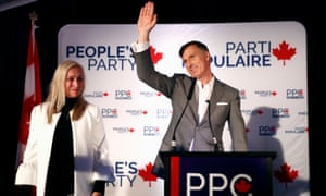 Maxime Bernier, the head of the populist People’s Party of Canada has lost his seat leaving the future of his party in doubt.