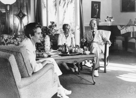 Erika, Katia and Thomas Mann in 1950.