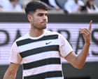 Alcaraz turns himself in over broken rule during French Open win over Shelton