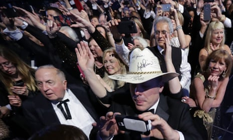 Believers: Donald Trump supporters attend the inauguration ‘freedom ball’ in Washington last month.