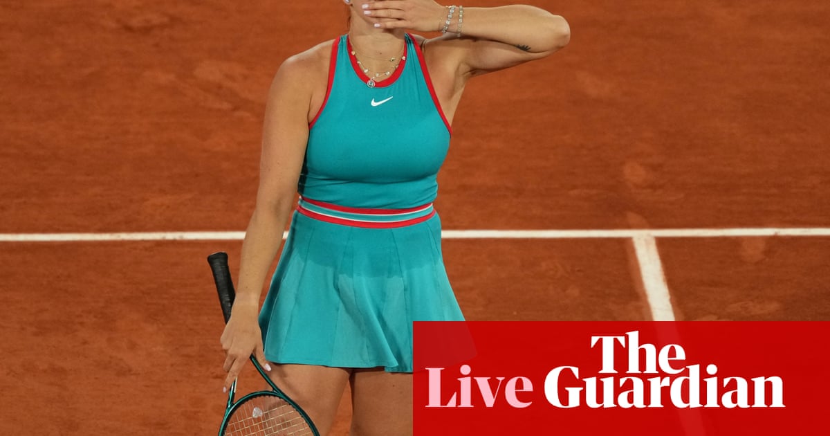 French Open 2025 semi-finals: Sabalenka denies Swiatek fourth straight title and roars into final – live | French Open 2025 French Open 2025 semi-finals: Sabalenka denies Swiatek fourth straight title and roars into final – live | French Open 2025