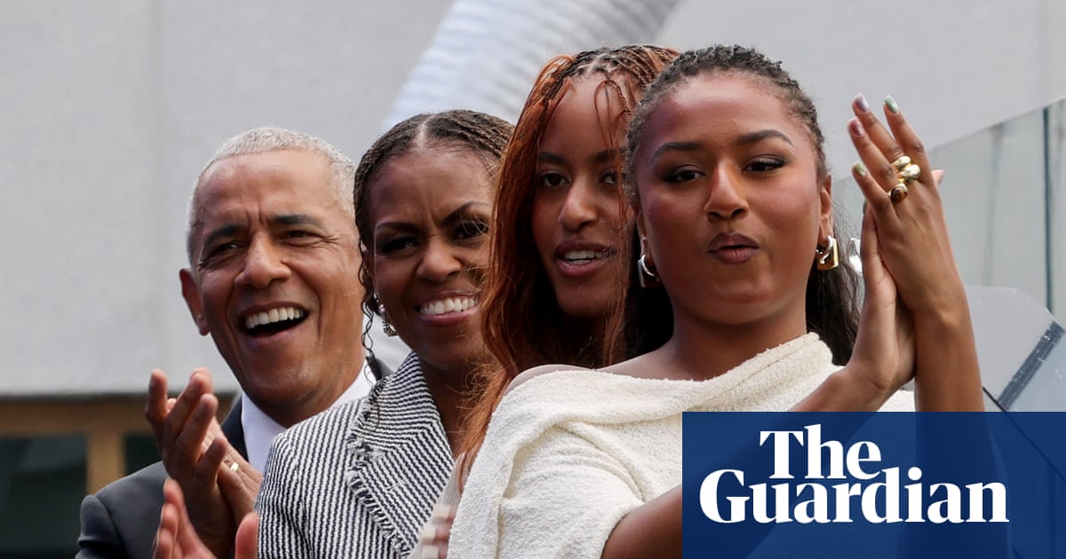 Star-studded opening for Obama library in Chicago delivers implied rebuke to Trump