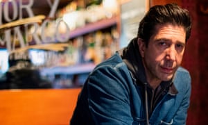 David Schwimmer at the bar Amor y Amargo in New York.