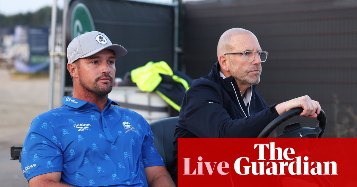 The Open 2026: DeChambeau handed two-shot penalty, Herbert leads after day two – as it happened