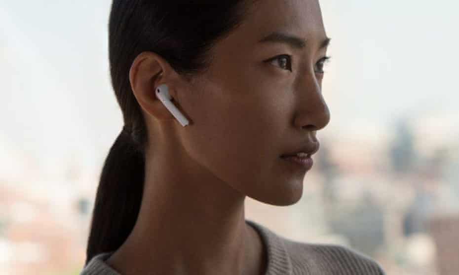 ‘Not even the most expensive headphones out there …’ Apple AirPods.