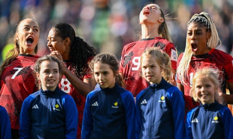 Canada’s players need to avoid defeat against Australia to reach the last 16.