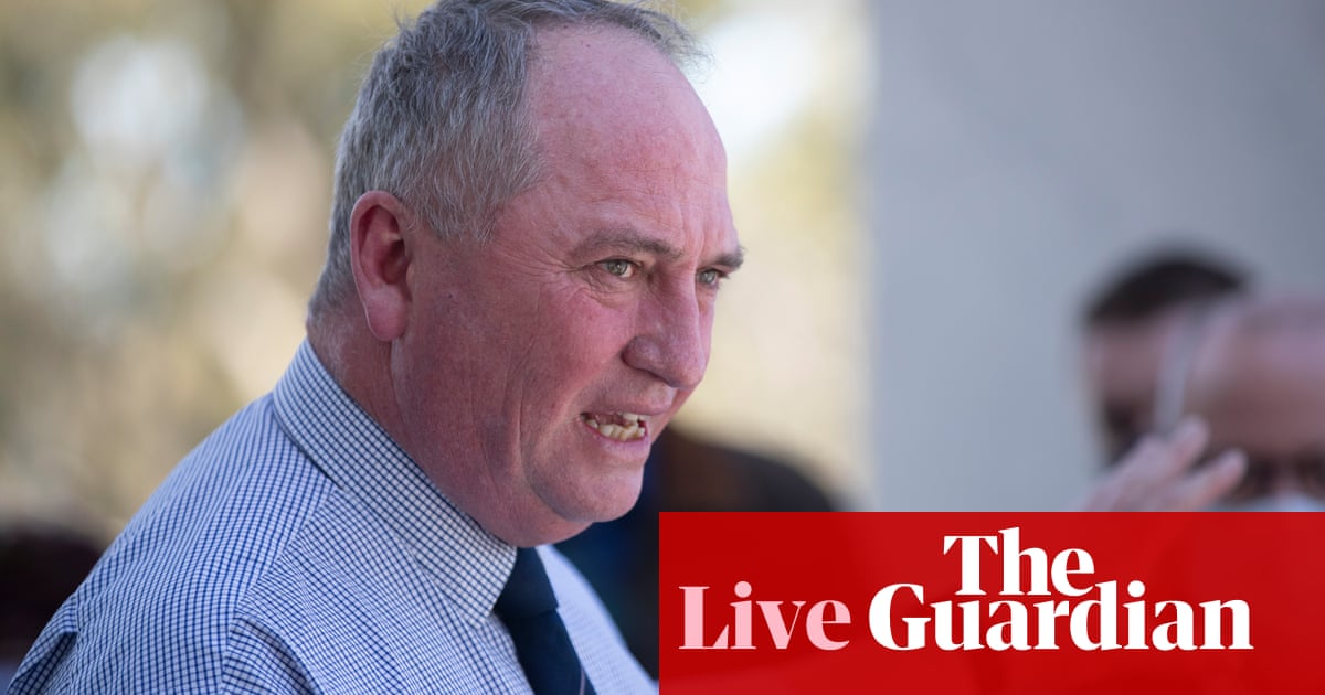 Australian politics live: 12 Covid deaths overnight; Victoria record 1,903 casi, NSW 265; Barnaby Joyce says Nationals ‘not chained to a script’ on net zero