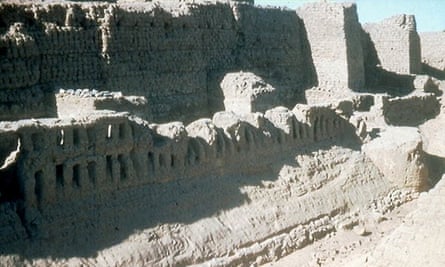 The fortress of Buhen, 1961