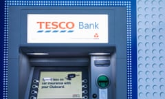 A Tesco Bank cashpoint