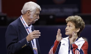 Bela and Martha Karolyi, the former US team coordinators