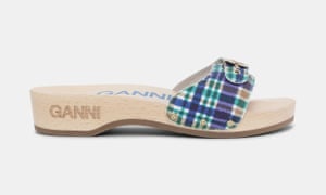 Sandal, £150, Ganni X Dr Scholl ganni.com