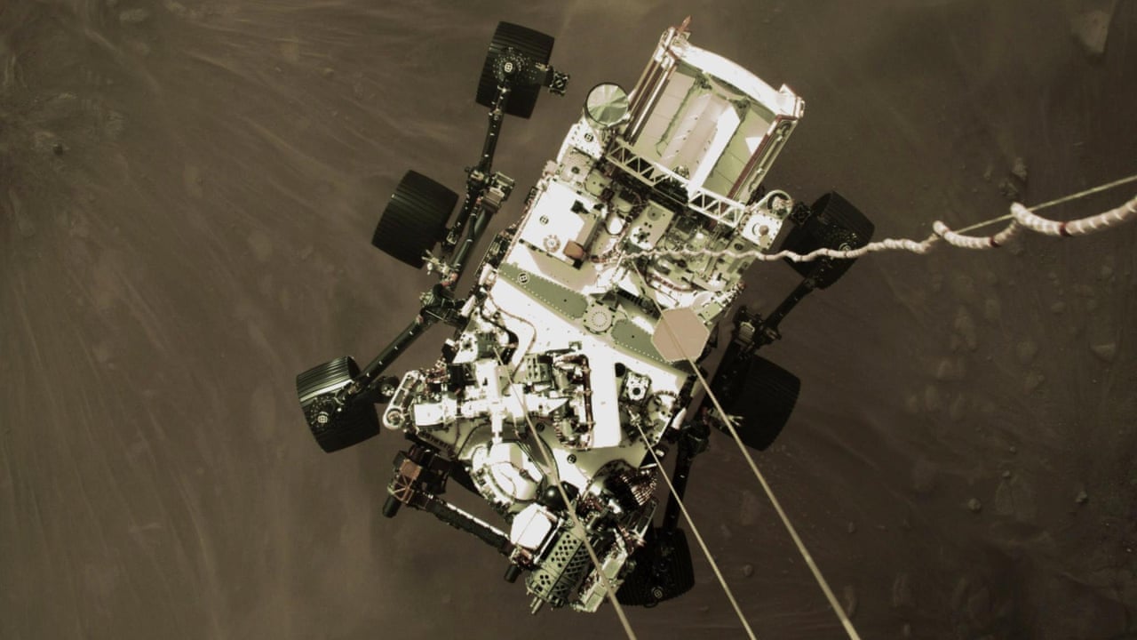 Nasa Reveals New Colour Images Of Mars From Perseverance Rover Video Science The Guardian Nasa Reveals New Colour Images Of Mars From Perseverance Rover Video Science The Guardian