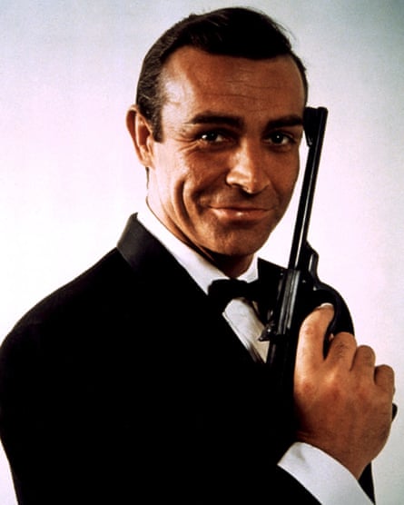 Sex appeal ... Connery as James Bond.