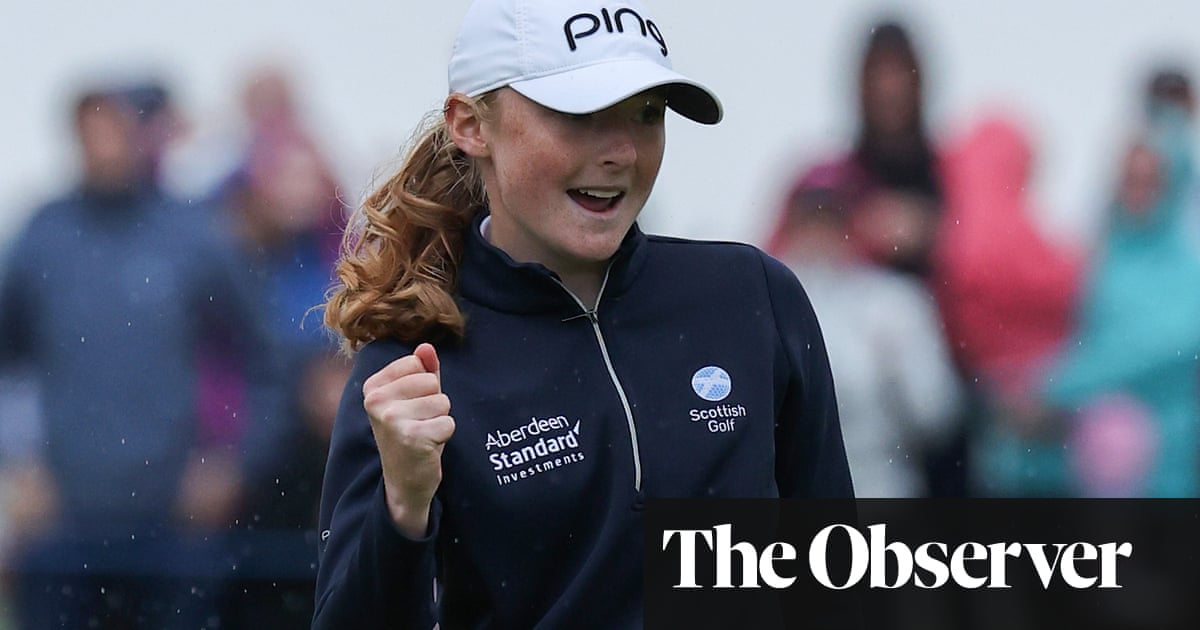 Scottish amateur Louise Duncan surges into contention at Women’s Open