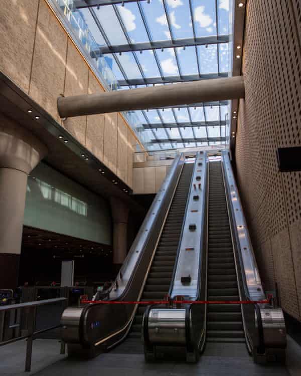 Passenger access to the Elizabeth line.