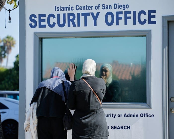 ‘He sacrificed his life’: security guard killed in San Diego mosque attack hailed as hero