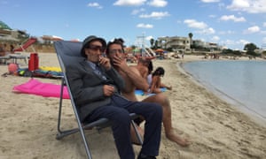 Palmiero at the beach