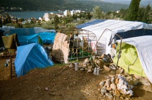 Daily life of asylum seekers in Samos