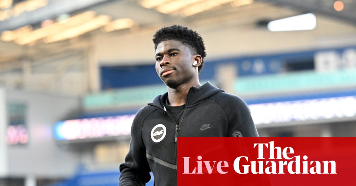 Brighton v Arsenal, Manchester City v Nottingham Forest, and more: Premier League live