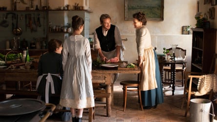 Juliette Binoche and Benoît Magimel in The Taste of Things.