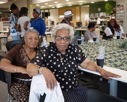 Project participants at the Windrush Archives in Hackney.