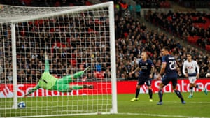 Jeroen Zoet is wrong-footed and is unable to prevent the ball crossing the line.