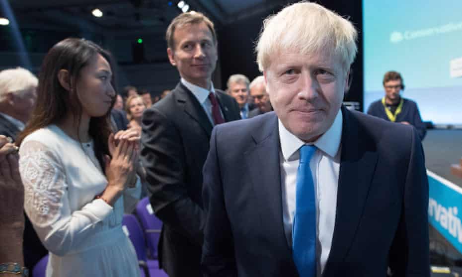 Boris Johnson is announced as the next leader of the Conservative party, London, 23 July
