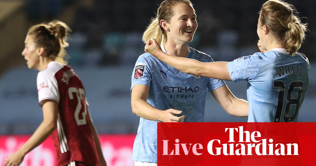 Manchester City v Arsenal: Womens FA Cup semi-final – as it happened