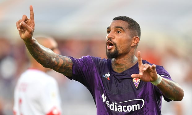 Kevin-Prince Boateng is playing for Fiorentina in Serie A this season. 
