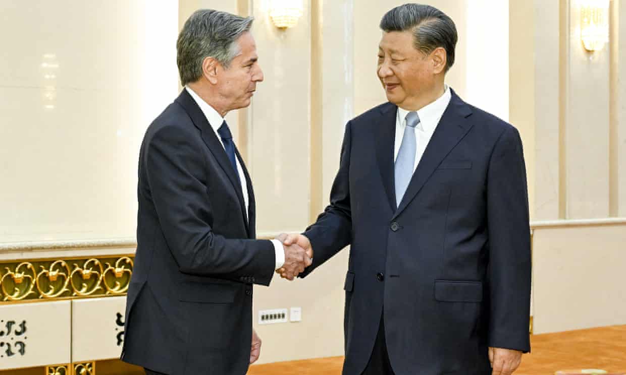 Antony Blinken and Xi Jinping hold ‘candid’ talks in Beijing (theguardian.com)