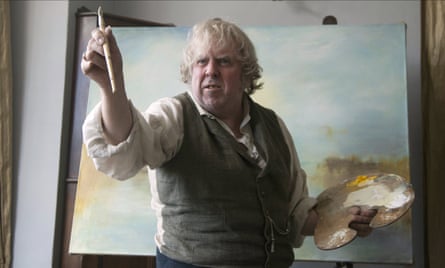 Timothy Spall as JMW Turner in Leigh’s 2014 biopic