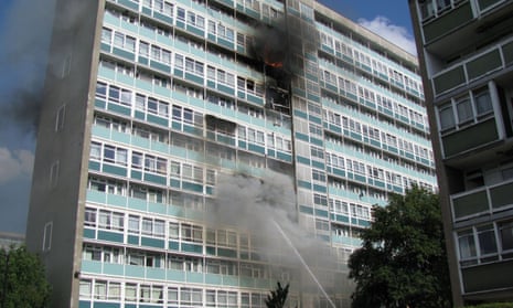 The fire at Lakanal House in Southwark, London