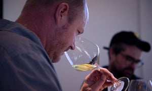 Kirk Venge, a winemaker in Napa, is having to use wine from previous years to cover for grapes lost to smoke taint in 2020.