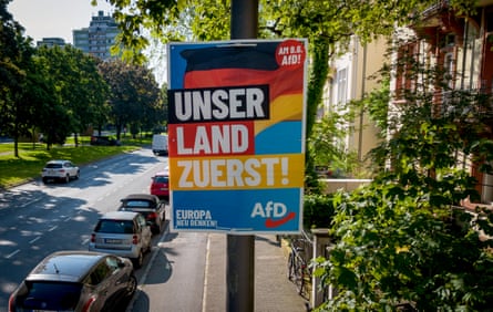 An AfD poster