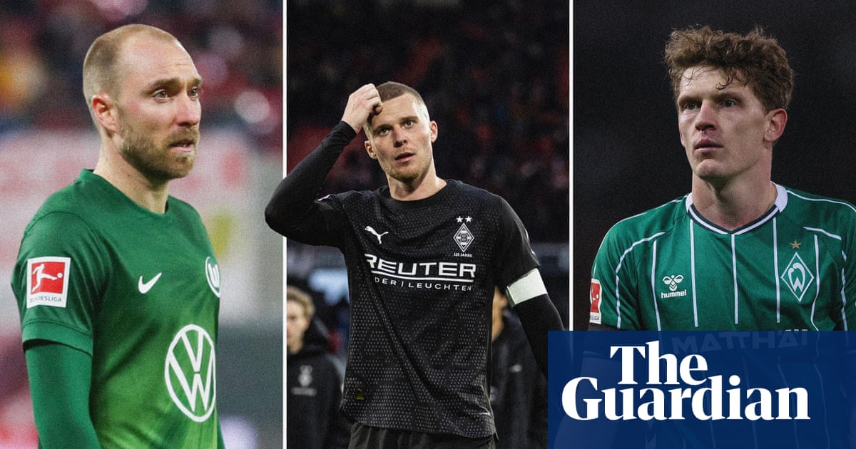 Những gã khổng lồ sa sút? Werder Bremen, Wolfsburg và Gladbach chật vật ở Bundesliga | Andy Brassell
