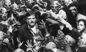 ‘Profound influence’ … George A Romero on the set of Day of the Dead.