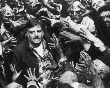 ‘Profound influence’ … George A Romero on the set of Day of the Dead.