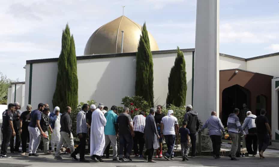 Worshippers attend al Noor mosque, the week before shootings by a white supremacist in March 2019. The inquiry found police had failed to enforce proper firearms license checks. 