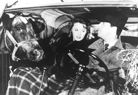 Barbara Stanwyck and Fred MacMurray in Remember the Night.