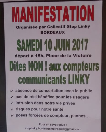 Customer tele-information on French electric meter Linky
