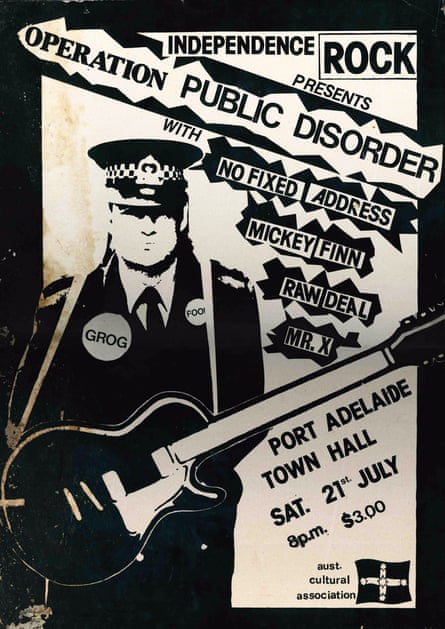 A handbill for 1979’s Operation Public Disorder festival.