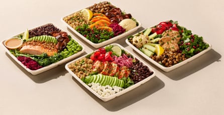 Pret a Manger’s Super Plates salad range.