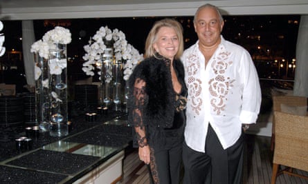 Tina and Philip Green