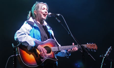 Nanci Griffith performing in Finsbury Park, London in 2011.
