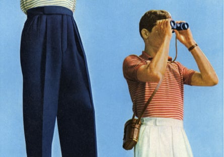 1951 colour advertisement for Daks trousers. Image shot 1951. Exact date unknown.BC6PM2 1951 colour advertisement for Daks trousers. Image shot 1951. Exact date unknown.