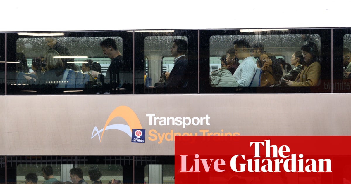 Australia news live: Sydney train delays after wild weather; latest search for missing Gus Lamont wound up