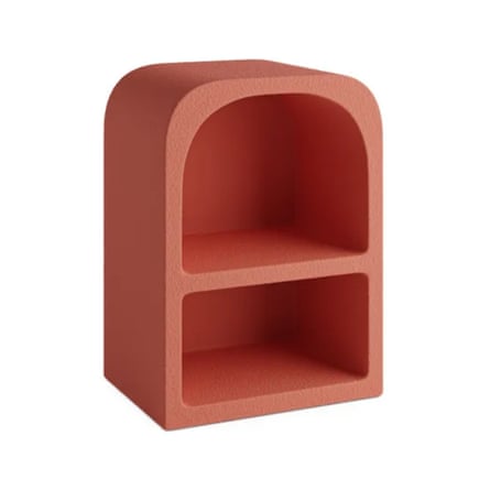 Dunelm Drue Sculpted Bedside Table