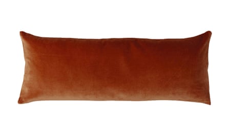 Toast velvet bolster cushion